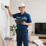 IPTV reseller providing professional services to local homeowners, showcasing a trusted provider in the community.