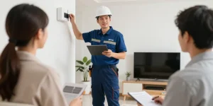 IPTV reseller providing professional services to local homeowners, showcasing a trusted provider in the community.